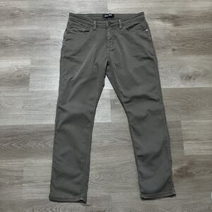 DUER N2X Relaxed Taper Pants Mens 34x30 Green Stretch Outdoor